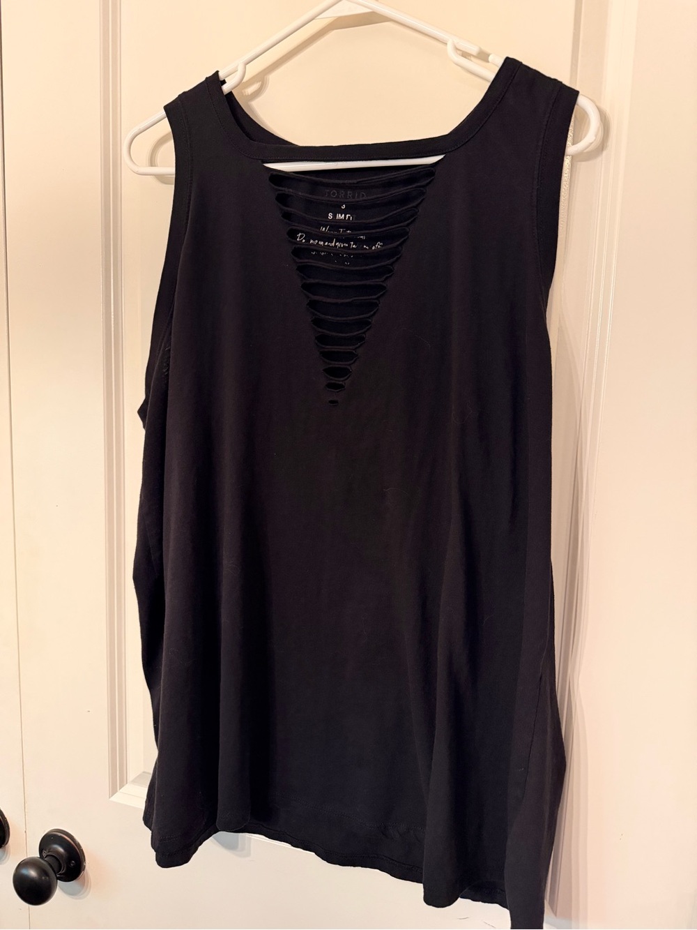 Slash Detail Tank Top